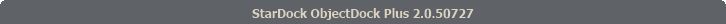 StarDock ObjectDock Plus 2.0.50727